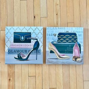 FASHION Wall art 2 pc